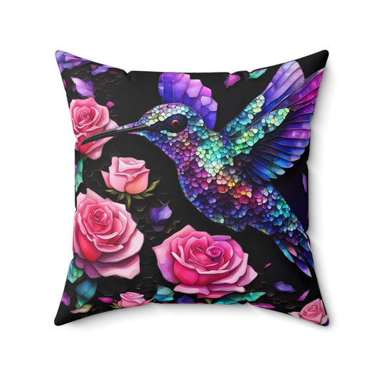 Hummingbird Pillow 2