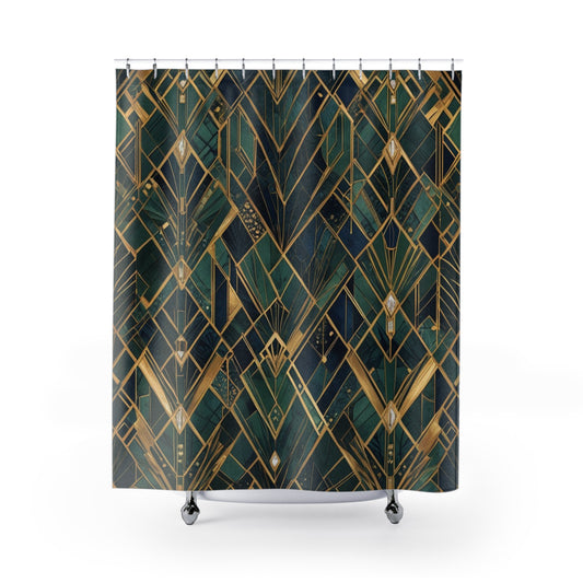 Art Deco Shower Curtain 2