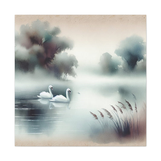 Swans Canvas 2