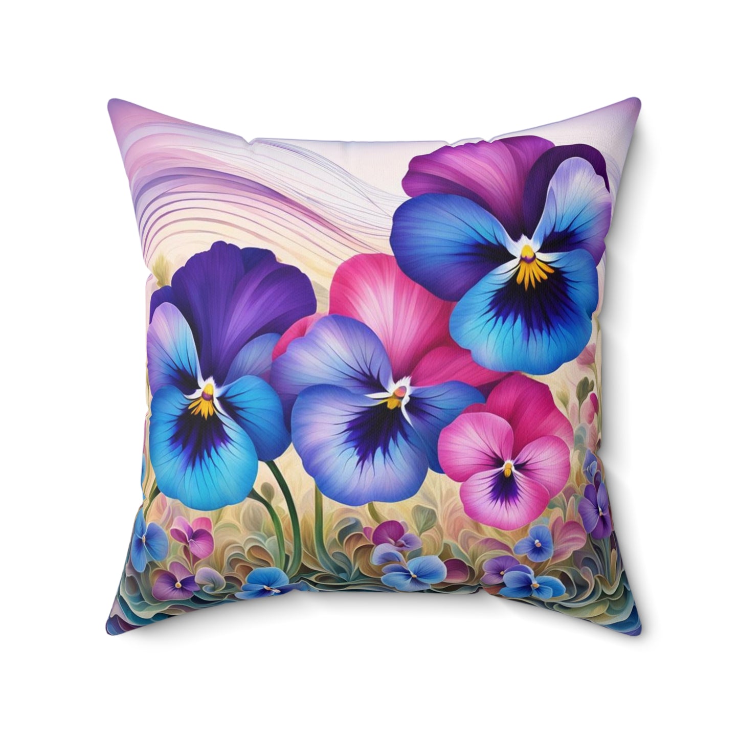 Pansy Pillow 1