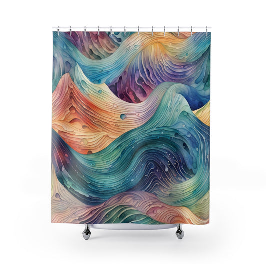 Abstract Shower Curtain 2