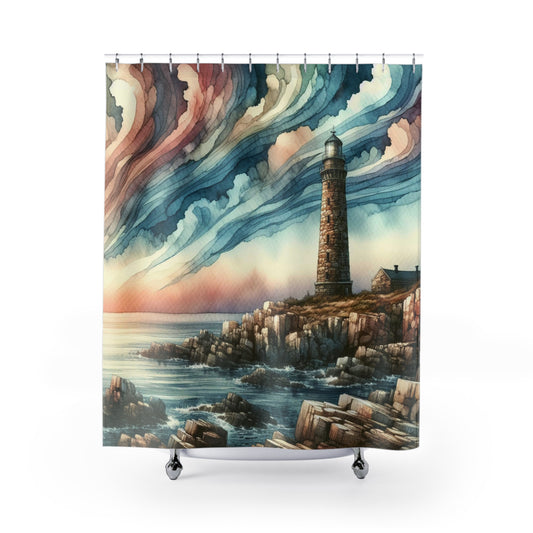 Seascape Shower Curtain 2