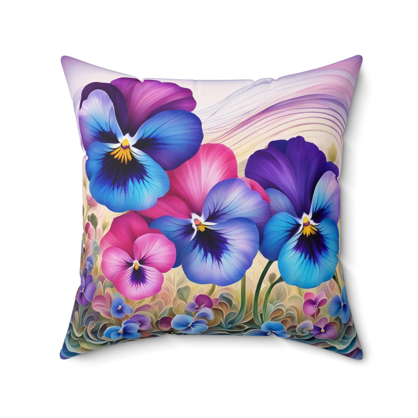 Pansy Pillow 1