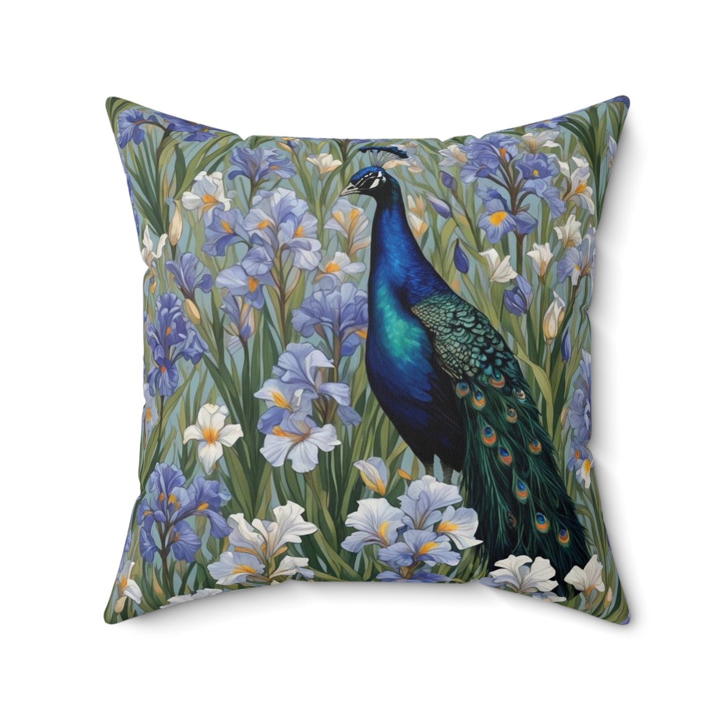 Peacock Pillow 1