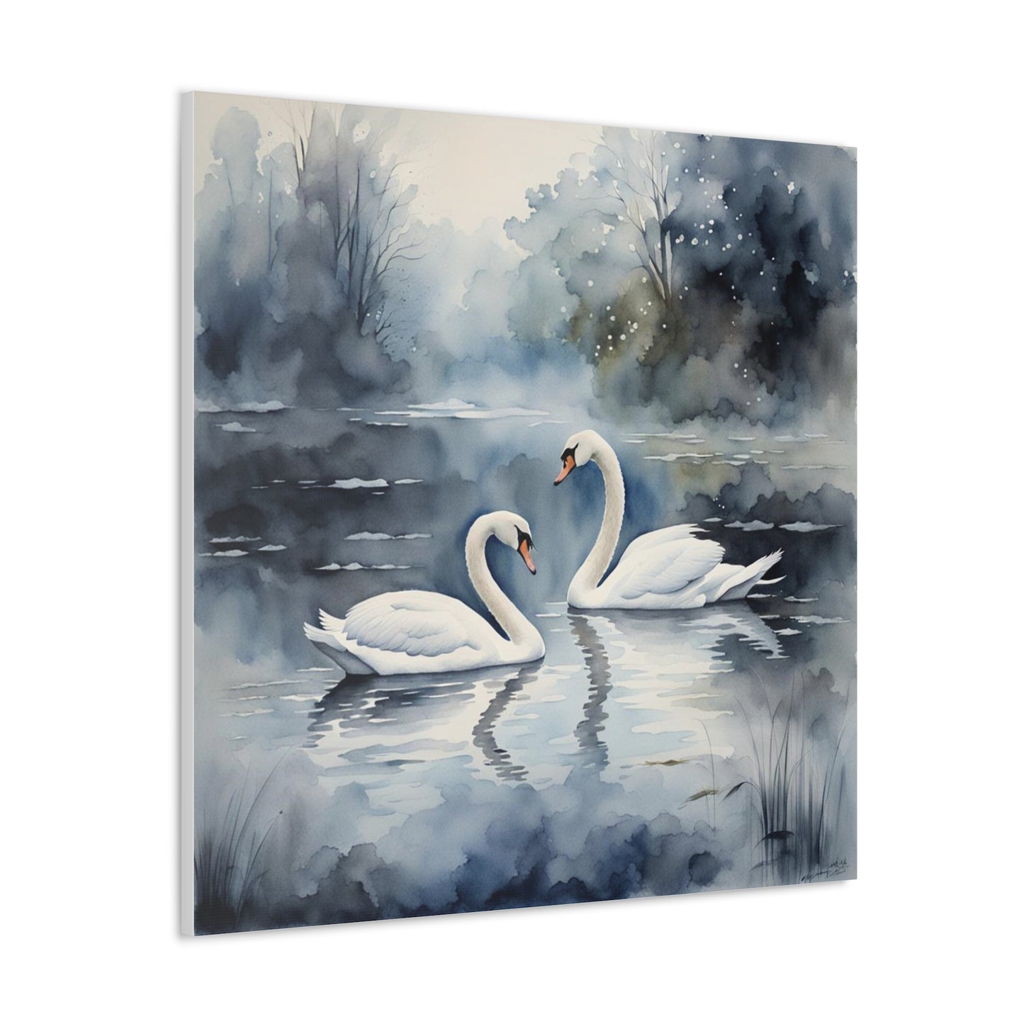 Swans Canvas 1