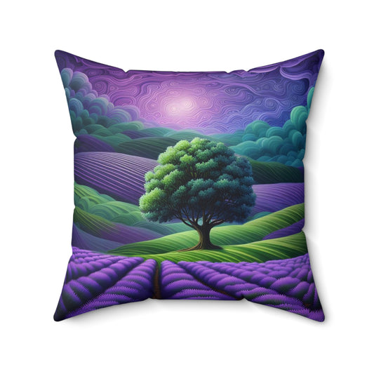 Landscape Pillow 4 Trees