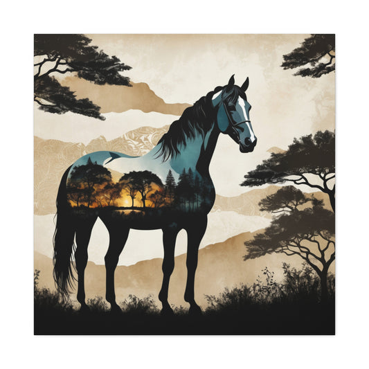 Horse Canvas 1