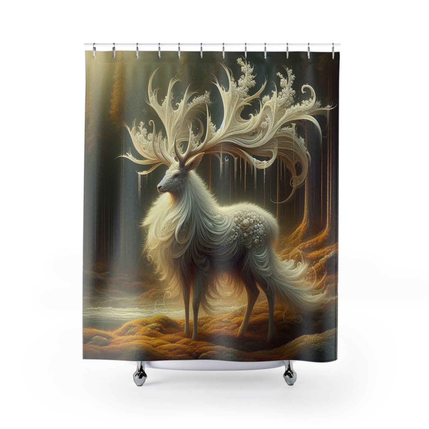 White Stag 1 Shower Curtain