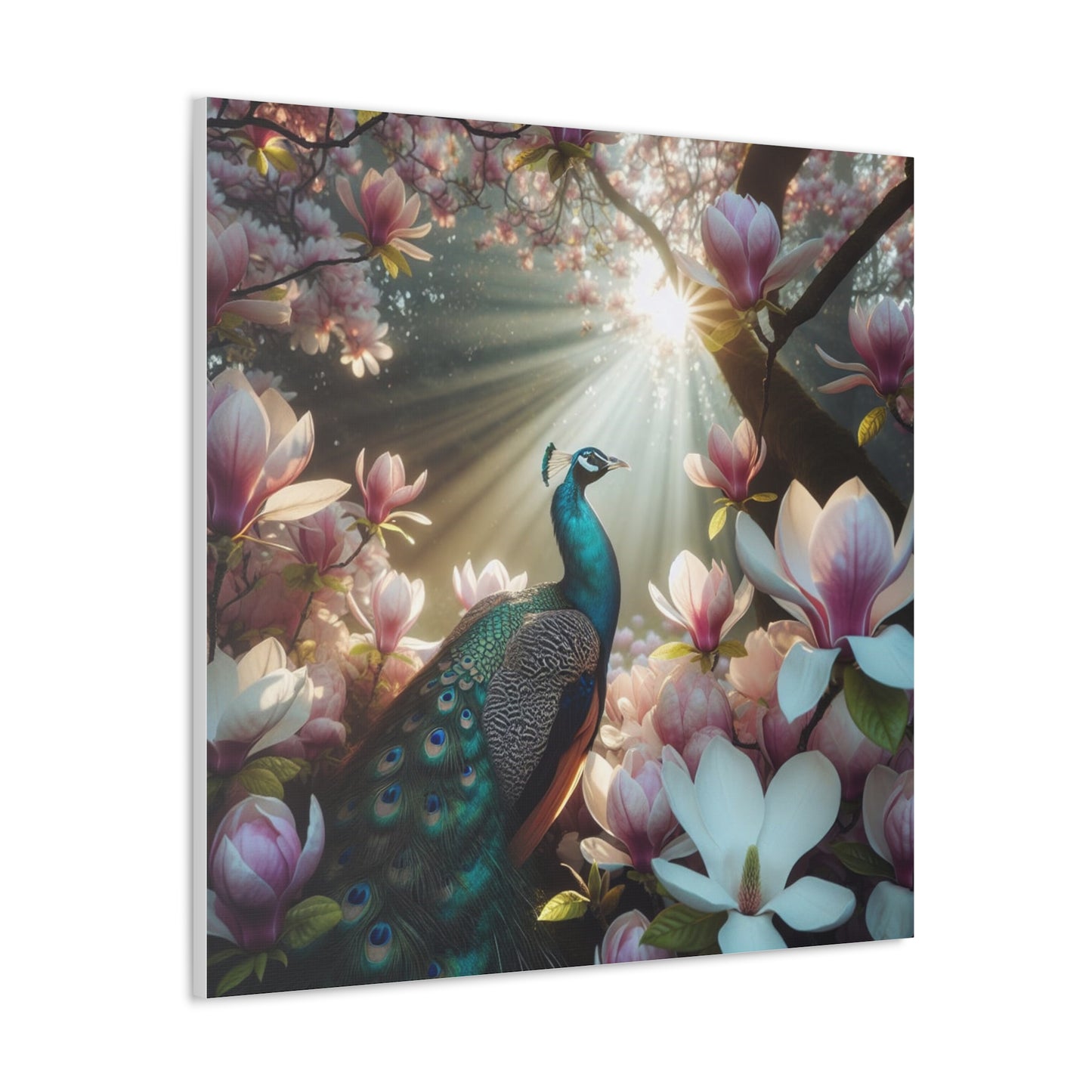 Peacock Canvas 2