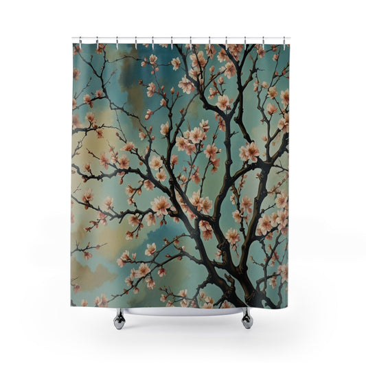 Cherry Tree Shower Curtain 1