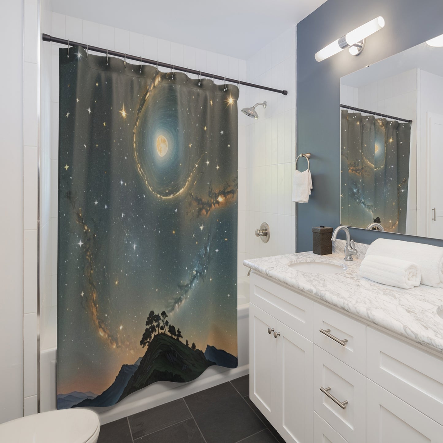 New Age Shower Curtain 1