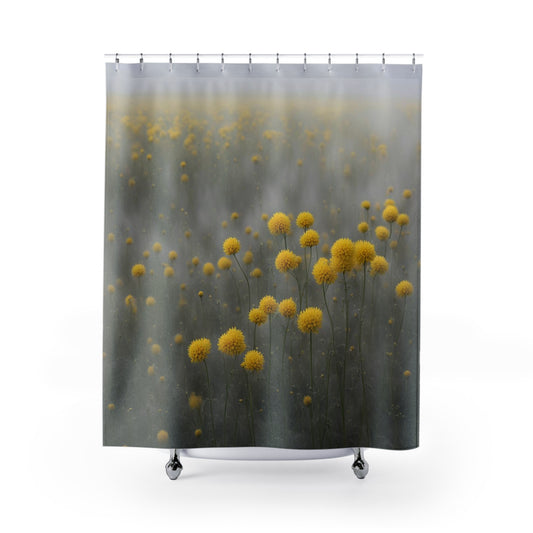 Floral Shower Curtain 3