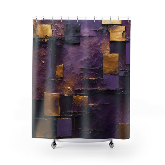 Abstract Shower Curtain 4