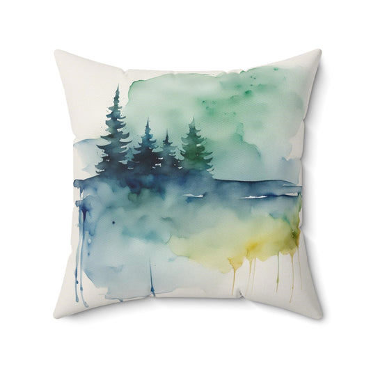 Landscape Pillow 1 Trees