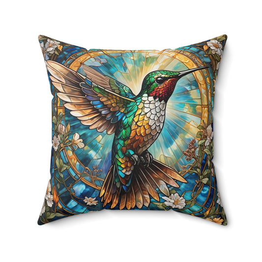 Hummingbird Pillow 3