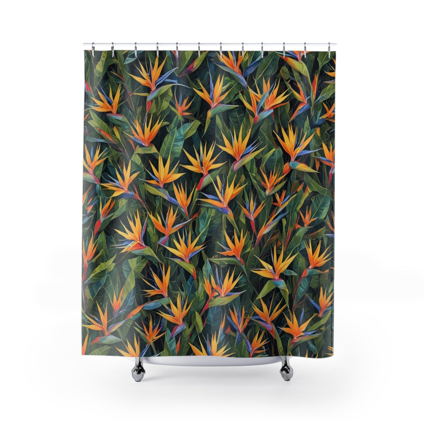 Bird of Paradise Shower Curtain 1