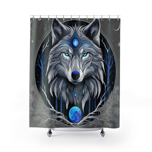 Wolf Shower Curtain 1