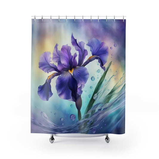 Iris Shower Curtain 2