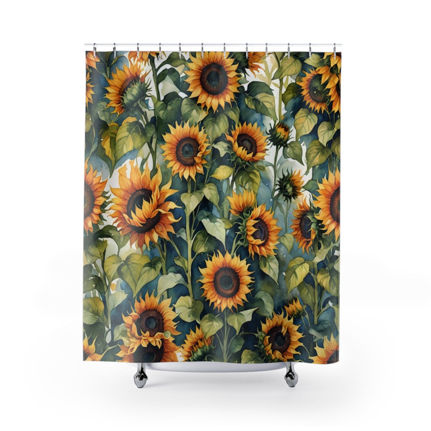 Sunflower Shower Curtain 1