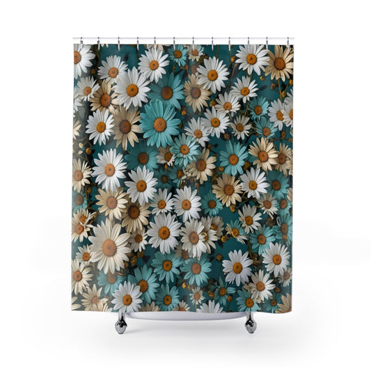 Daisies Shower Curtain 1