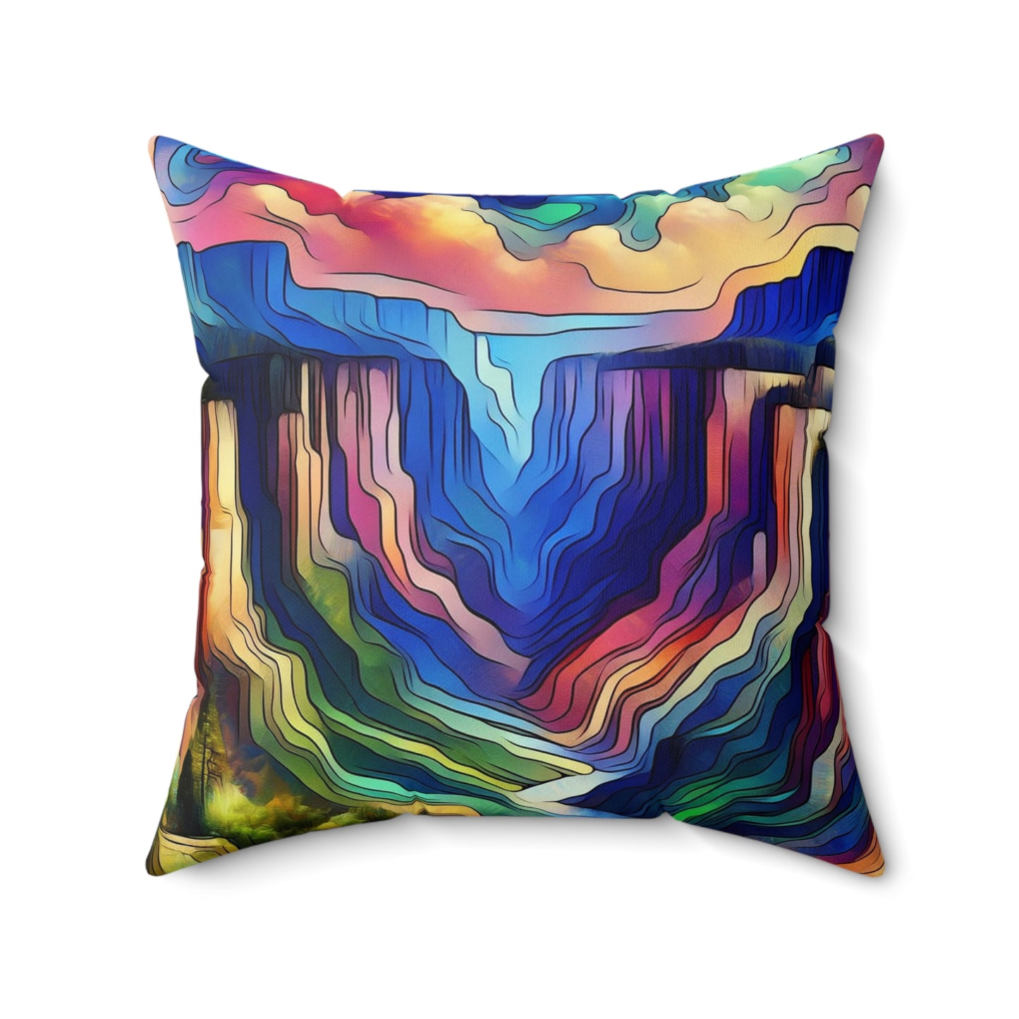 Landscape Pillow 3 Canyon