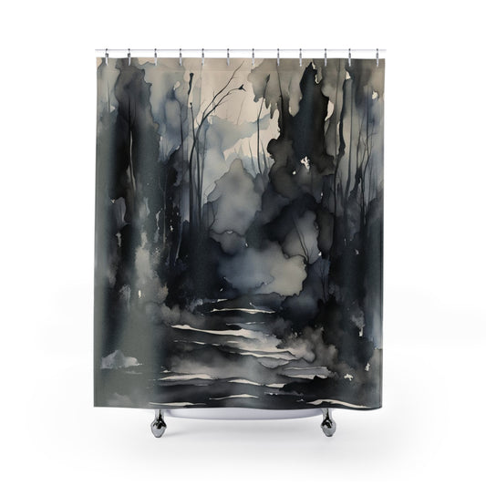 Abstract Shower Curtain 3