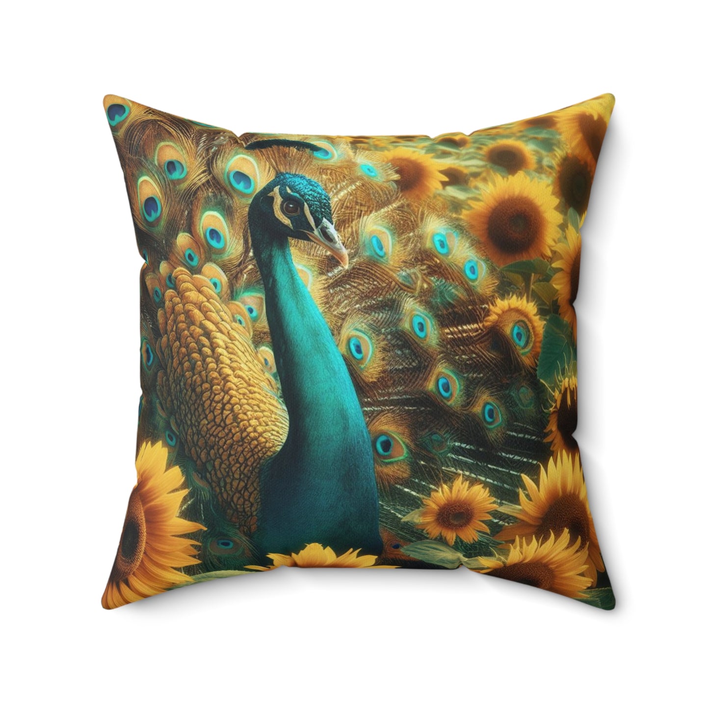 Peacock Pillow 4