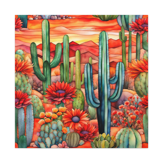 Cactus Canvas 2