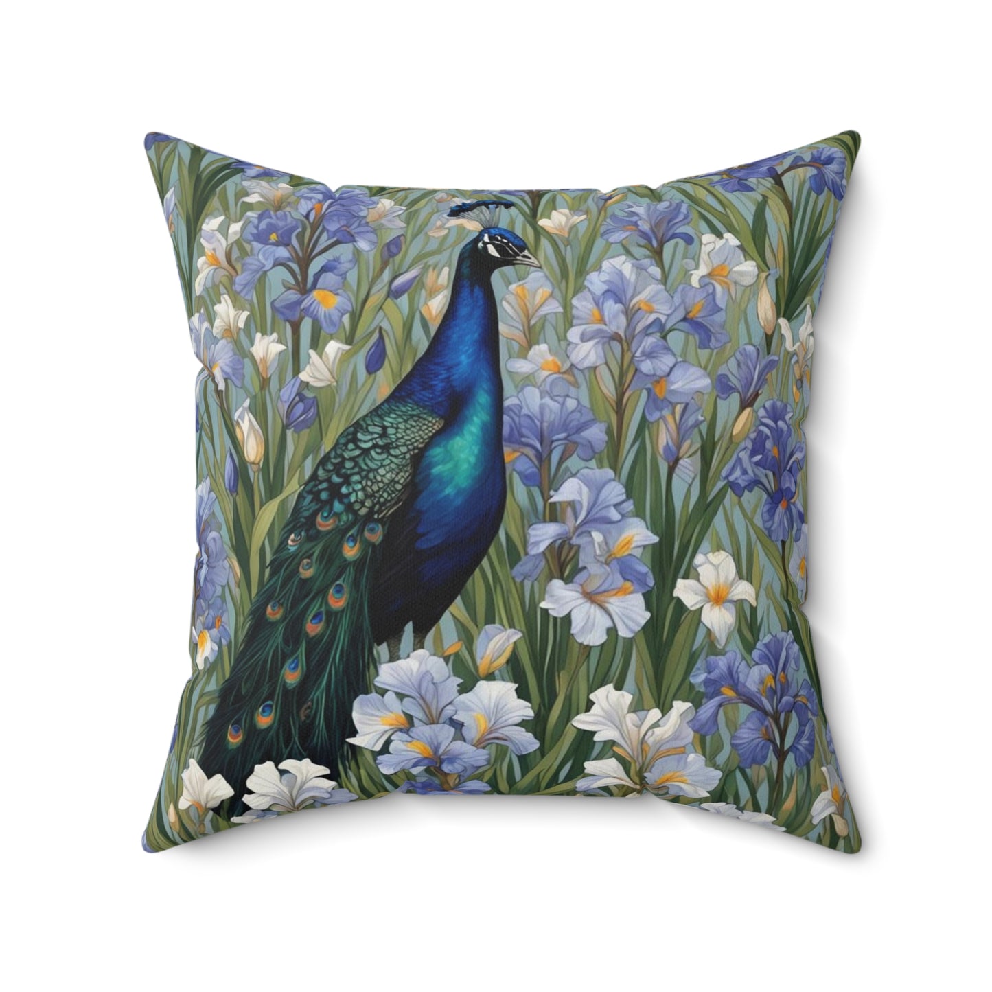 Peacock Pillow 1