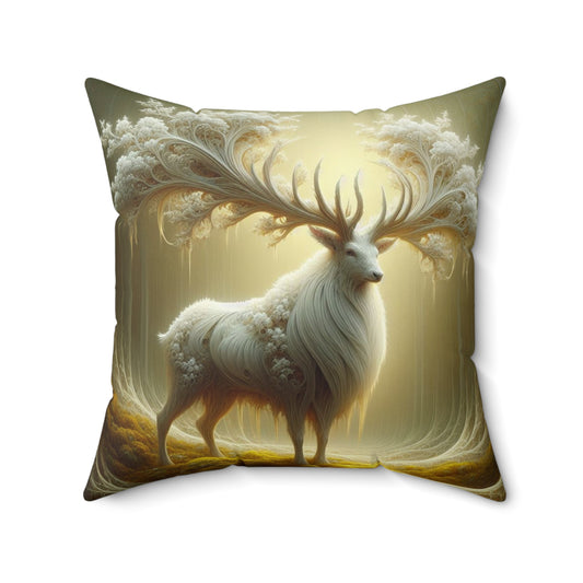 Stag Pillow 1 White Stag