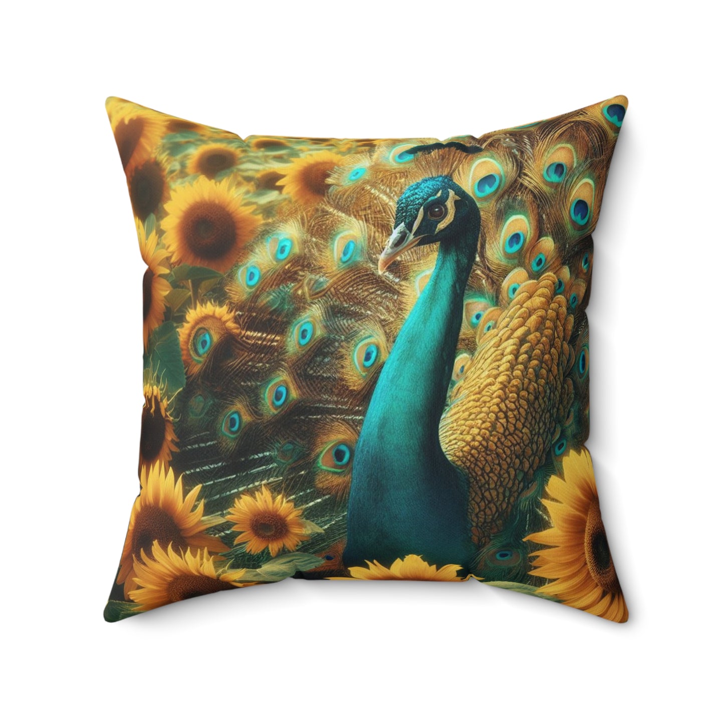 Peacock Pillow 4