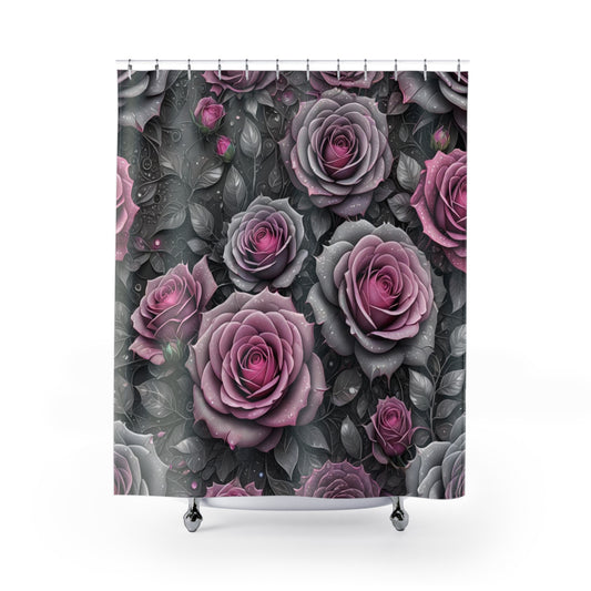 Rose Shower Curtain 1