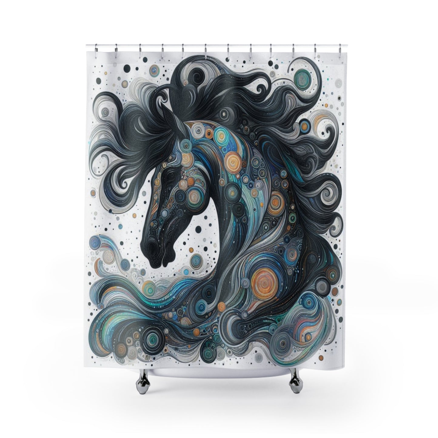 Horse Shower Curtain 2