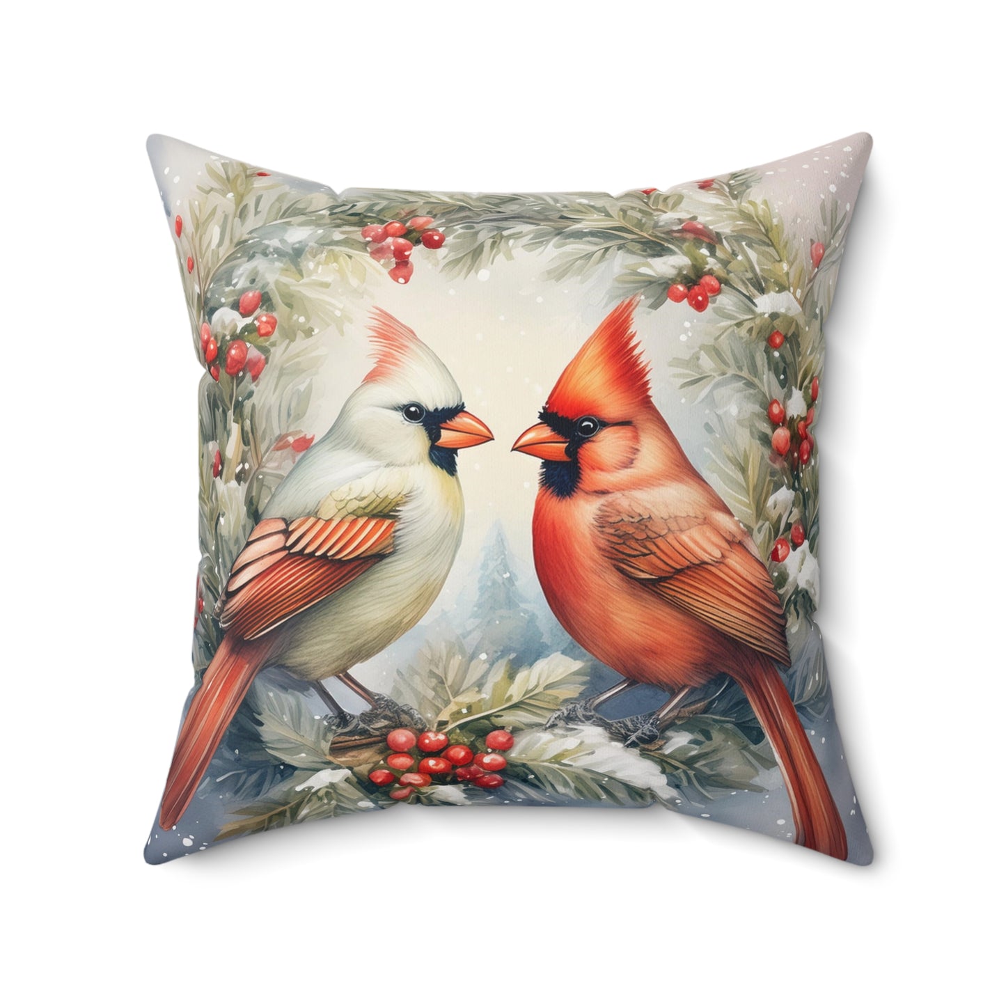 Cardinal Pillow 1